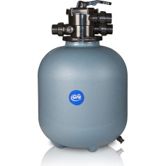 Gre FIS500 Sand Filter without Pump for Pools, 10 m³/h, for Freestanding, Recessed or Above Ground Pools