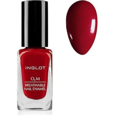 Inglot O2M Breathable Nail Polish, Air and Water Permeable, Keeps The Nail Long Lasting in Optimum Condition, 11 ml