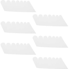 Cabilock 18 Stück Seidennagel Wrap Selbstklebende Nagelreparatur Patches aus Hypoallergenem Material Salonweiß Nagelschutz für Beschädigte Fingernägel Geeignet für Maniküre zu Hause