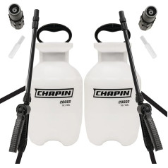 Chapin International 22000 Value Pack, 1 Gallon Sprayer 2 Value Pack, Translucent White