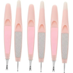 minkissy 3 Sets Multi-Purpose Manicure Tool Nail Tools Cuticle Cutter Manicure Remover Cuticle Pusher Cuticle Tools for Nails Nail Art Tools