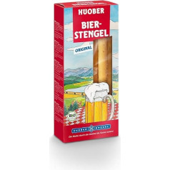 HUOBER Organic Beer Stalk, Crispy Pastry Sticks with Cumin, 100 g