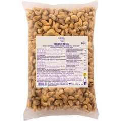 nut&me Cashew Kernels 1 kg Natural and Unsalted | Your Nuts Snacks for In Between | Incomparably Delicious | Whole Cashew Nuts | Protein Source | Fibre Source | Gluten Free