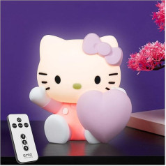 Get Trend Hello Kitty Sanrio LED Night Light Children & Adults, 3D Silicone Bedside Lamp, Gifts for Girls & Women (Hello Kitty)