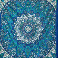 MOMOMUS Picnic Blanket Large for Beach – Thin, Sand-Repellent, XXL – Sand-Free Beach Blanket, Beach Mat Sand-Free or Lightweight Camping Blanket Outdoor for Picnic – Blue, 210 x 230 cm