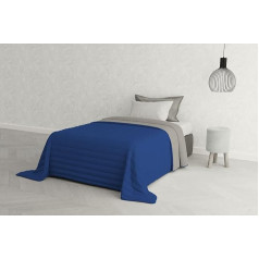 ELEGANT Single, Blue/Grey, 170 x 270 cm