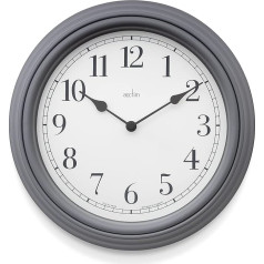 Acctim Devonshire 28cm Traditional Wall Clock - Gypsy Grey