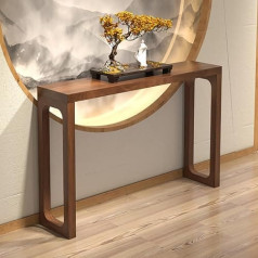 Console Table, Modern Wooden Entryway Table, Retro Accent Sofa Table for Hallway and Living Room, Luxury Design, Stylish Hallway Table