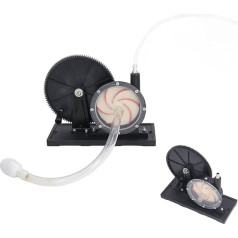 FTVOGUE Centrifugal Pump Model, Gear Physics Experiment Demonstration for Teaching, Model PVC Construction, 900 rpm, 1 M Head
