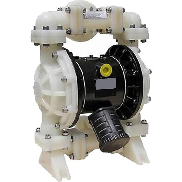 Hydraulische Zahnradpumpe (AODD-Pumpe), Kunststoff-Druckluftpumpe mit Doppelmembran for chemische Anwendungen