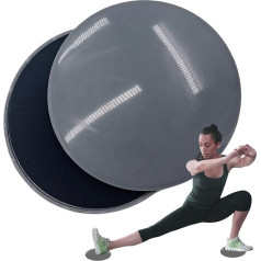 Fitness Sliding Discs - Sliders | Core Sliders Exercise | 2 x Bilateral Sliding Disc | Double-Sided Non-Slip Disc Pads | Exercise Core Sliders