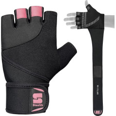 Stealth Sports Fitness gloves, weightlifting gloves, breathable, non-slip training gloves with wrist support, men and women, weightlifting gloves, gym, cycling, bodybuilding