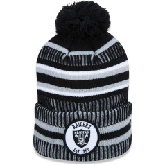 New Era ONF19 Oakland Raiders Sport Knit Hat Black / Grey