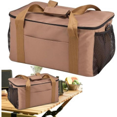 Generico Pot Transport - 23 Litre Protective Bag Camping Organiser Padded Dustproof Carry Bag for Hiking Stove for University Apartment, Dor