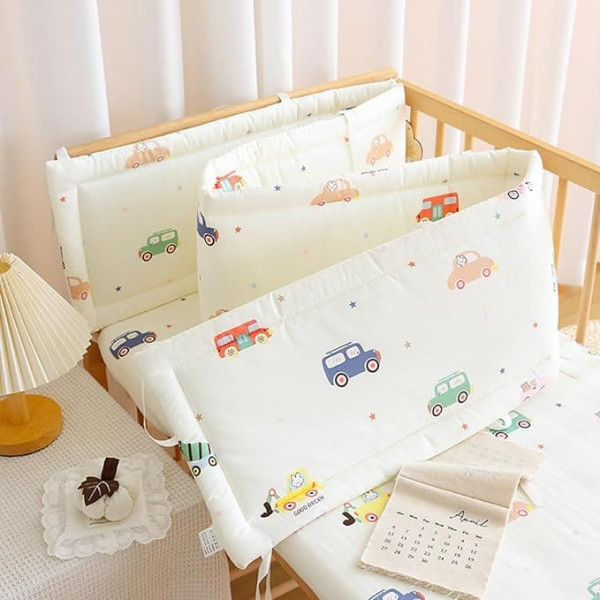 Shockproof Protective Gate, Edge Protection Baby Cot, Fall Protection for Cot, Bed Roll for Toddler Bed, Super Thick Anti-Collision, Carpet for Bed Head Protection, F2.180 cm