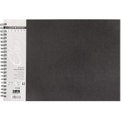 Daler-Rowney Spiral Bound Sketchbook Landscape 380x297mm 150gsm White Paper
