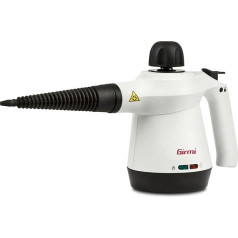Girmi AP31 Steam Cleaner 1100W 350cc Powerful Steam Jet with Fast Heating White
