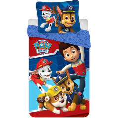 Paw Patrol Bed Linen Duvet Cover 140 x 200 cm + Pillowcase 63 x 63 cm – Children's Bedding Set