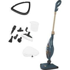 10-in-1 1500 W Neo® Heißer Dampfreiniger für Boden, Teppich, Fenster, Waschmaschine, Handdampfer (Dunkelgrau und Kupfer)