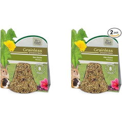 JR FARM Grainless Hay Bell Hibiscus 125g (Pack of 2)