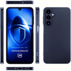 3mk Matt Case for Samsung Galaxy A16 - melns / N/A