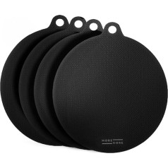 MoreCore Induction Hob Protector | Induction Hob Cover | Hob Cover | Induction Hob Cover | Hob Cover Plates 5 Burners | Hob Cover Plates | 4 x 24 cm