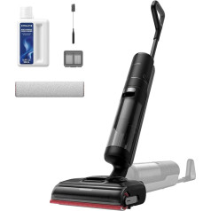 dreame H15S Wet and Dry Vacuum Cleaner, Triple Edge Cleaning, AI Robot Arm, 21000Pa Suction Power, Tangle-Free, 90°C Brush Cleaning, Quiet 90°C Drying, Flat 180° Design, App Control