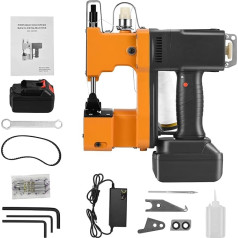 Electric Bag Sewing Machine Portable Bag Sealing Machine Industrial Portable Sewing Machine for Fabric Bag Paper Bag Sandbag