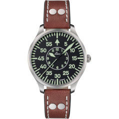 Laco Fliegeruhr Zürich.2 40 Made in Germany - 40mm Ø High Quality Quartz Watch - Type B - Unique Quality Outstanding Workmanship - Waterproof, Strap.