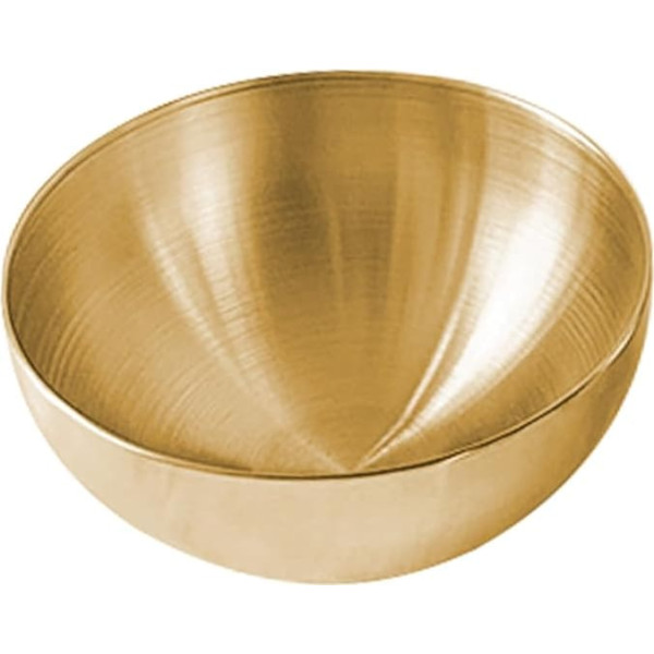 Stainless Steel Cold Noodle Bowl Korean Style Rice Bowl Fruit Salad Large Bowl Gold Large Bowl Tableware Small Gold 15cm