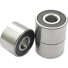 2/4PCS Nicht-Standard-Verdickungslager 630/8-2RS 8X22X11MM 608/10ZZ 8X22X10MM(8X22X14MM,2Pcs)