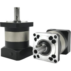 1 x Nema23 Schrittmotor, Schneckengetriebe, Planetengetriebe für Textilmaschinen, Servo 200 W, 400 W und 600 W (11 mm für 60 Servo, Verhältnis 50 zu 1)