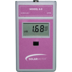 Solarmeter Model 6.0 Standard UVB Meter - Measures 280-320nm with range from 0-19.99 mW/cm² UVB