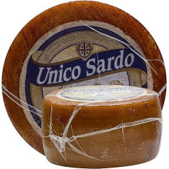 Food-United Cheese - Pecorino Sardo Unico - Italian Sheep Hard Cheese Loaf Pecora Italiana a Pasta Dura Traditional 2x Approx. 3.0 kg Strong Spicy Taste Long Maturation Time