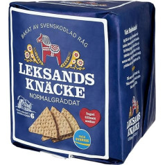 Leksands Triangular Crispbread, Normal Baked, 200 g (Blue)