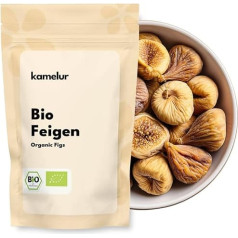 Kamelur Organic Figs Dried (1 kg) Untreated Figs Organic without any Additives