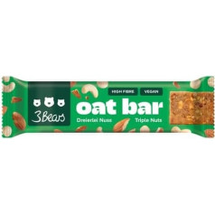 3Bears Oat Bar - Triple Nut (0.05 kg)