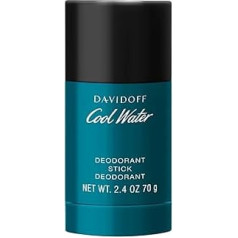 DAVIDOFF Cool Water Man Deodorant Stick, Aromatic Fresh Men's Fragrance, 75 ml (Pack of 1)