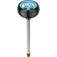 Soil Moisture Meter, PH Value Soil Tester, 3-in-1 Moisture Meter Plants with PH/Moisture/Temperature for Outdoor and Indoor Plants