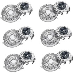 Ersatzklingenköpfe, Kompatibel Mit SpeedXL 8240XL, 8140XL, 8150XL, 8160XL, 8170XL, Serie 8100, 8200, 9100, Rasierkopf(2pcs-HQ9)