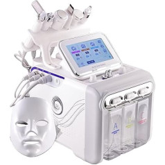 Hydrogen Face Beauty Machine with Smart Screen, 7-in-1 Multifunction Hydrodermabrasion Machine for Skin Cleansing, Care, Professional Skin Rejuvenation, Small Blister Device for Home