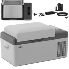 Tūrisma auto ledusskapis ar saldēšanas funkciju 12/24 V DC/AC 60 W 20 l