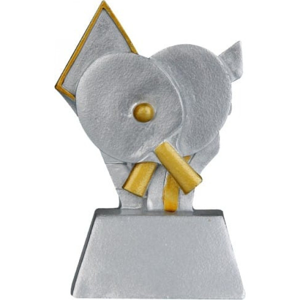Galda tenisa statuete Tryumf / 10 cm / sudrabs