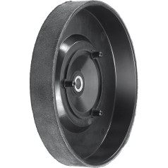 Original Einhell leather grinding disc (wet grinder accessories, suitable for Einhell wet sander TC-WG 200, diameter 180 mm x 30 mm, intake diameter 12.7 mm, up to max. 110 min-1)