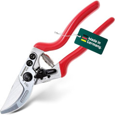 BERGER-Tools Aluminium 1114 Hand Scissors with Light Handles and Interchangeable Blades Aluminium Line 1104 Hand Scissors Angled 215 mm