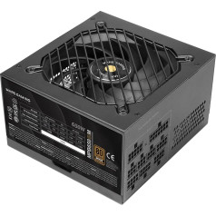 Mars Gaming MPB650SIM, Fully Modular ATX 650W Power Supply, 80Plus Bronze 230V EU, SI 120mm Fan, AI2-RPM Technology, DC-DC and SMD, Japanese Capacitors 105°C, Black