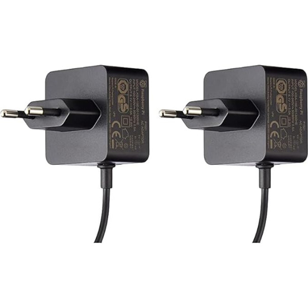 Raspberry 4596 Pi - Official Power Supply for Raspberry Pi 4 Model B, USB-C, 5.1V, 3A (Pack of 2)