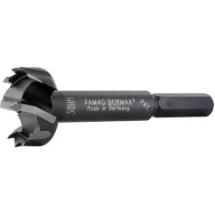 FAMAG Bormax Carbide Forstner Drill Bit 50 x 57 x 90 mm S=10 mm Z = 2
