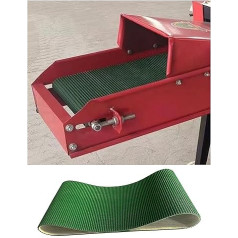 Förderband, PVC-Antriebsriemen, Industrie, leichtes PVC, Fabriken, Transporteimer, Riemenscheibe, Ersatzmaterial(110x21cm)