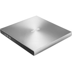 ASUSTEK - RETAIL OPTICAL DRIVES SDRW-08U9M-U ZENDRIVEU9M SILVER EXT.DVD RECORDER USB TYPE C IN